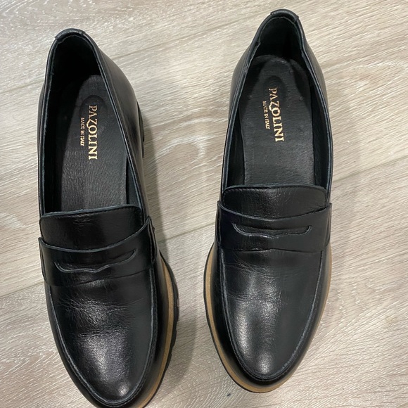 Loafer shoes Carlo pazolini real leather made in Italy 37 - Picture 6 of 7